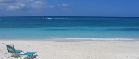 Beach at Cayman Reef Resort