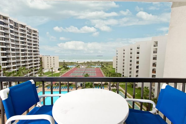View off balcony!