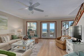 Family Room with Ocean View