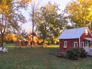 Grain Shed and Barn