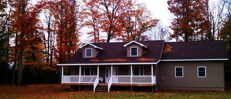 Our home in the full color of Autumn.