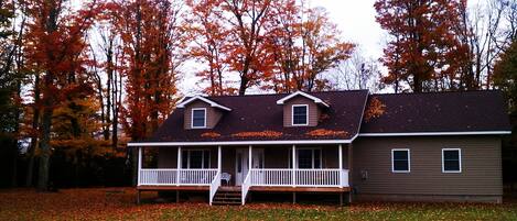 Our home in the full color of Autumn.