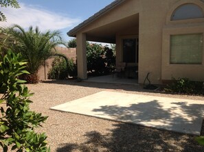 Private Back yard