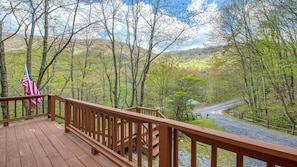 View from the deck