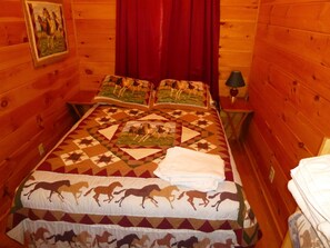 Helton Guest Cabin Bedroom