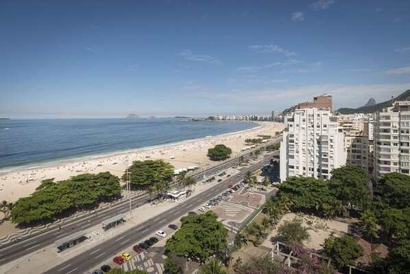 View of Copacabana Beach From the Window - 1