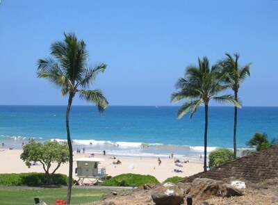 Welcome to the Big Island of Hawaii!  Here is Hapuna Beach, 5 minutes away!
