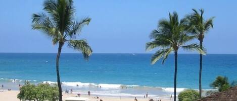 Welcome to the Big Island of Hawaii!  Here is Hapuna Beach, 5 minutes away!