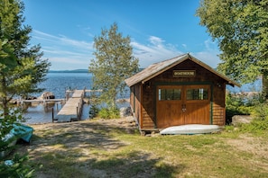 Waterfront and Boat house