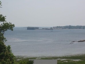 View from lower end of property - Fort Popham