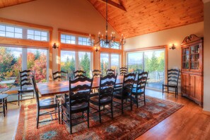 Dining area with great view