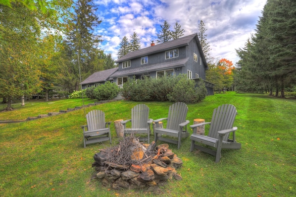 Large fire pit