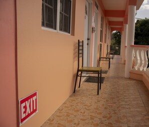 Vista del balcone