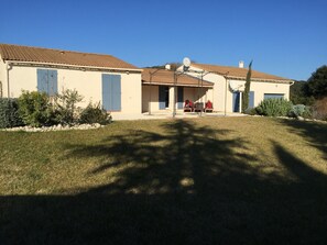 vue avant de la maison