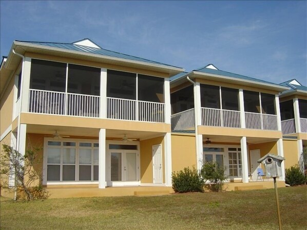 Back Porch & Private Screened Balcony