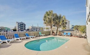 poolside deck