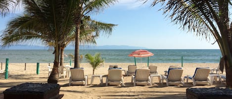 Private beach area for total relaxation Just add a good book or Margarita time!