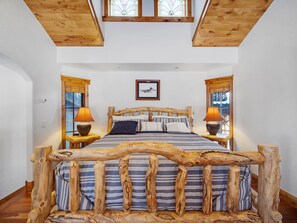 Master Bedroom I (main level with king size bed)