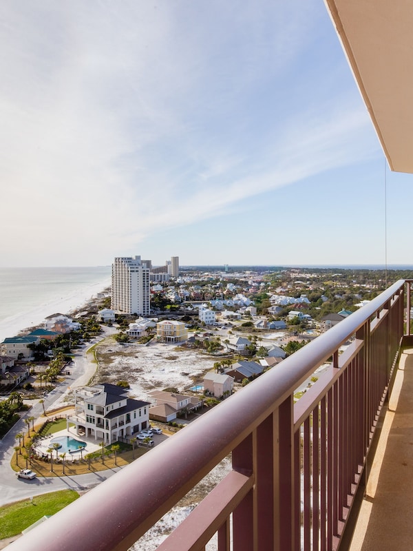 Balcony Seating with Gulf Views