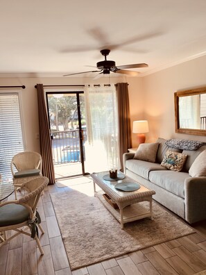 Ceiling Fan In Living Room