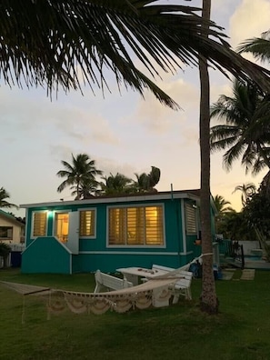 The Bungalow at sunset