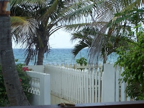 Walkway To the Beach from the front yard