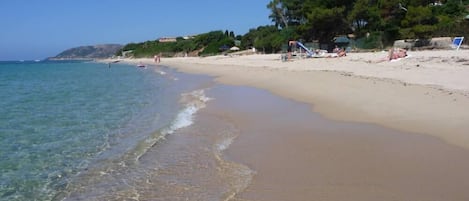 Blick auf den Strand