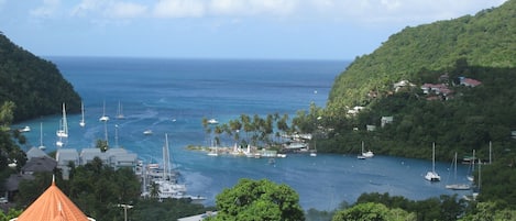 View over Marigot Bay