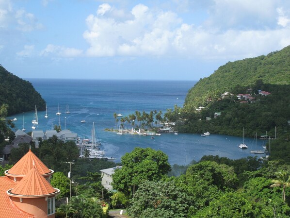 View over Marigot Bay