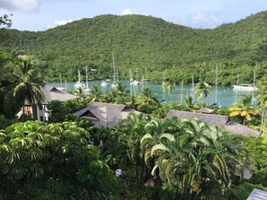 View from main balcony