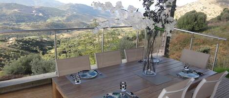 terrasse vue sur golfe di Lava 