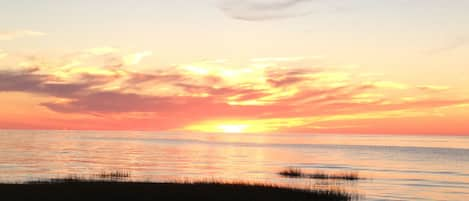 Another spectacular sunset from our beach
