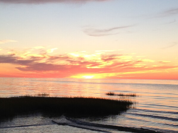 Another spectacular sunset from our beach
