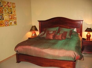 Master Bedroom with patio doors to balcony