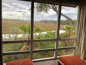 Fantastic Views from the screened porch