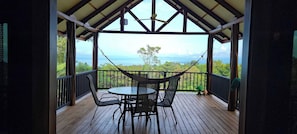 Teak wood Deck with Sprawling Ocean Views