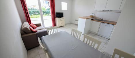 Séjour ouvert