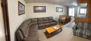 Lounge living area.