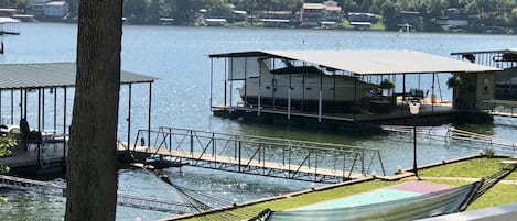 Lake from patio