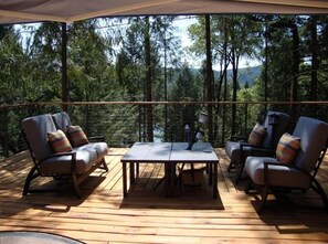 Deck ready  for Happy Hour