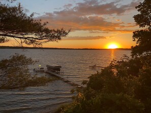 Perfect lakeside sunsets!
