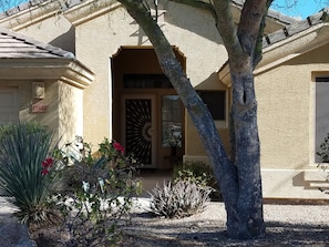 Front outside entry