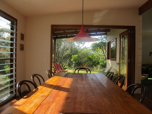 Our beautiful bungalow is light filled, well ventilated and generous in scale.