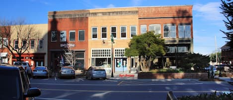 The A-Loft at 108 N Main across from Historic Courthouse