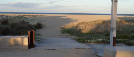 accés à la plage