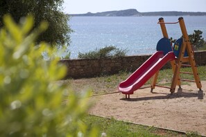 part of the outdoor playground. 