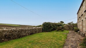 Enclosed front garden