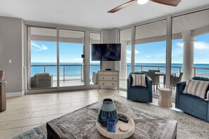 Living room with stunning views