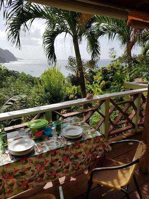 Dine Alfresco & enjoy the view