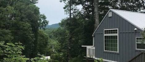 View of the Tanassee Mountains and Master Bedroom